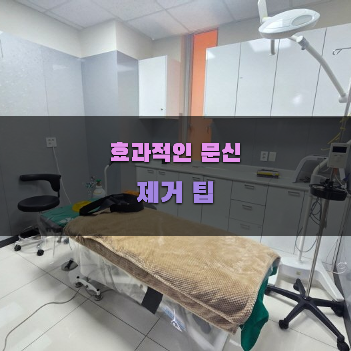효과적인 문신 제거 팁