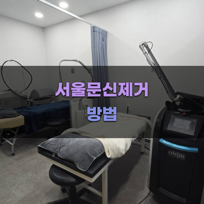 서울문신제거 방법과 비용 안내